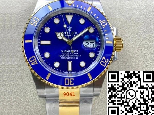 Rolex VS Submariner 41MM M126613LB-0002 Blue Bezel Factory 0125